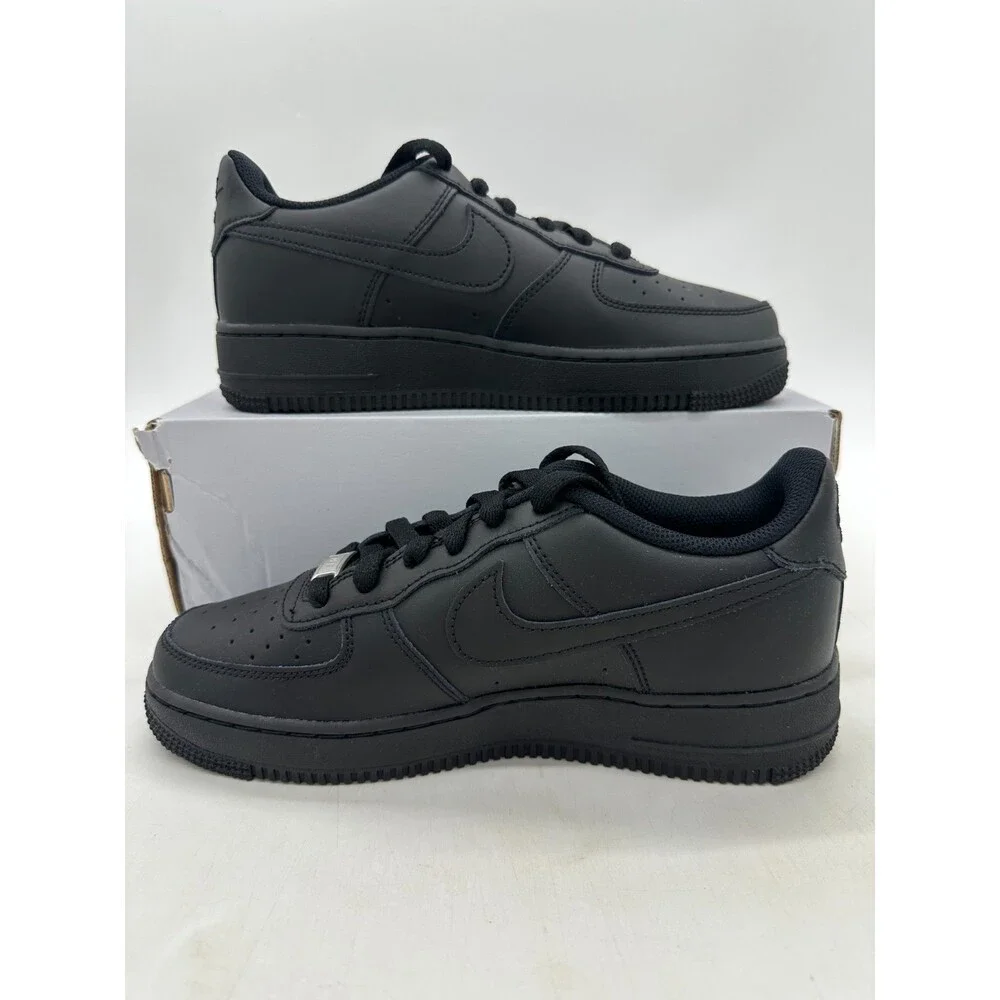 Nike Air Force 1 Youth Size 6 Women's Size 7.5 Black Athletic Shoes FV5951 001